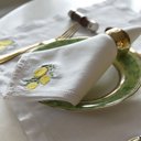 Ver imagem 5 de Jogo Americano Amalfi Limão Siciliano em Linho
