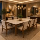 Ver imagem 2 de Mesa de Jantar Marrackesh 8 Lugares 180cm Design Moderno