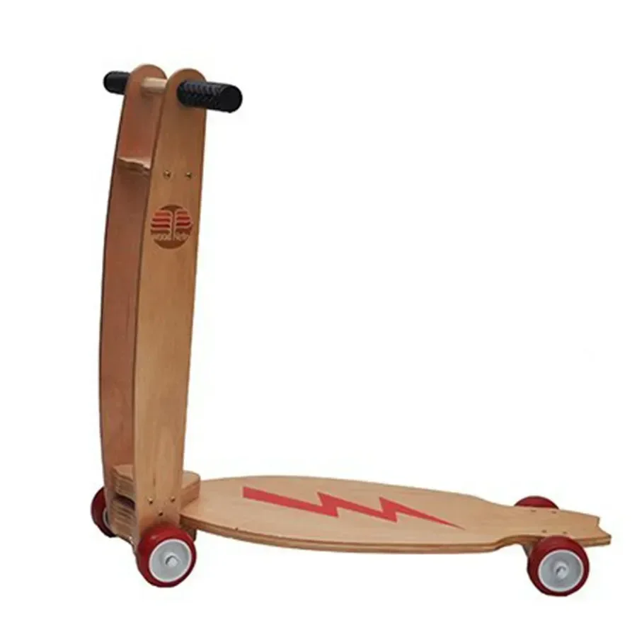 Ver imagem 2 de Patinete Infantil em Madeira Camara Woodbox