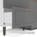 Ver imagem 7 de Torre Quente 1 Porta 2 Gavetas 2 Nichos para Forno Pérola Yescasa