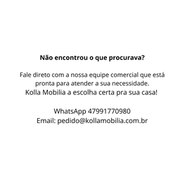 Aparador 02 gavetas 1 nicho com pés palito Branco Real - Mdf Arauco - 9