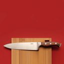 Ver imagem 6 de Faca 9" em Aço Inoxidável e Cabo em Madeira Steel