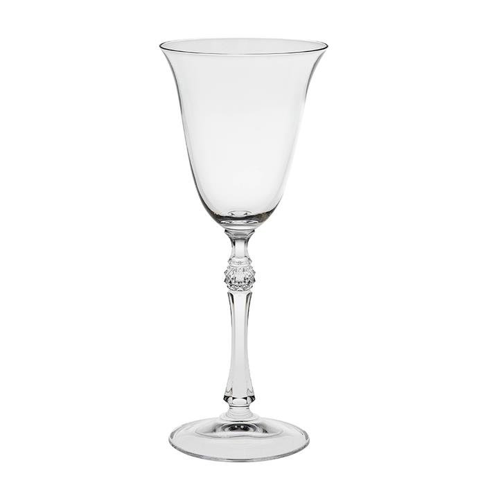 6 Taças para vinho branco em cristal Bohemia 1SF89-185