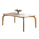 Ver imagem 1 de Mesa de Jantar Madeira Maciça 1,40x0,90m - Lápis - Harmonia