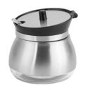 Ver imagem 1 de AÇUCAREIRO DE INOX E VIDRO COM COLHER 9X9CM