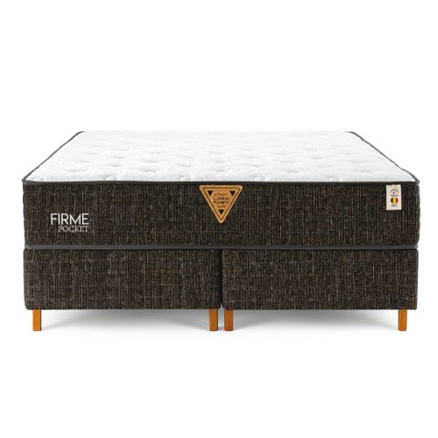 Col. Firme Pocket - Latex Firme sobre Molas Latex Foam King 193x203cm sem Opcionais