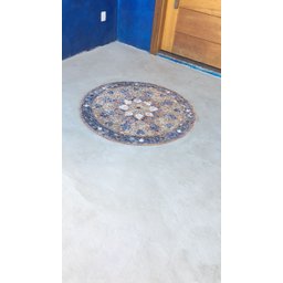 Mandala Indiana Piso Mosaico Noite Árabe 80cm - 3