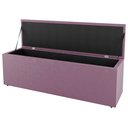 Ver imagem 3 de Kit Cabeceira e Baú Cama Box Queen Size Cora 160cm Suede Rosé - Desk Design