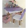 Conjunto de Mesa Baú com Uma Cadeira Infantil Borboleta - 2
