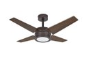 Ver imagem 2 de Ventilador de Teto Infinity Linea LED 3000K Marrom 4 Pás 110 V 1054