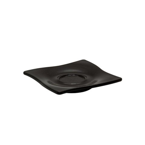 Pires para Xícara de Café Quadrada 14x14 Preto em Policarbonato Linha Profissional Cook Vem