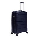 Ver imagem 3 de Conjunto de Malas de Viagem Polipropileno Barcelona Swiss Move Azul Marinho