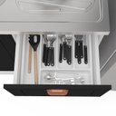 Ver imagem 6 de Balcão 2 Portas 3 Gavetas 120 Cm Pérola Yescasa