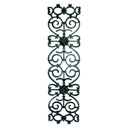 Grade Ferro Fundido Ramada Estreita Sacada Varanda 77x20cm - 1