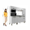 Ver imagem 4 de Cozinha 4 Peças 9 Portas 1 Gaveta Alana Branco