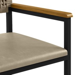 Cadeira para Sala de Jantar com Braço Madri - 10