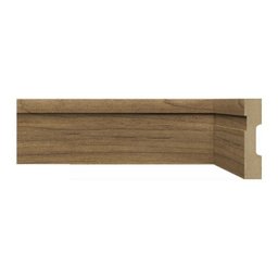 Kit com 5 Barras Rodapé Mdf 15mmx7cm 702 Moldufama Metro Linear 12m - 1