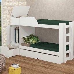 Treliche Solteiro Lais II - Cimol - Branco - 1