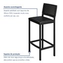 Ver imagem 7 de Banqueta Assento Estofado para Cozinha Madri