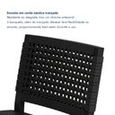 Ver imagem 5 de Banqueta Alta para Cozinha Estofada Madri Preto