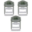 Ver imagem 1 de Kit 3 Dinamômetro Medidor Digital Faixa 1 a 90kg Manual Graduação 0.1kg Portátil