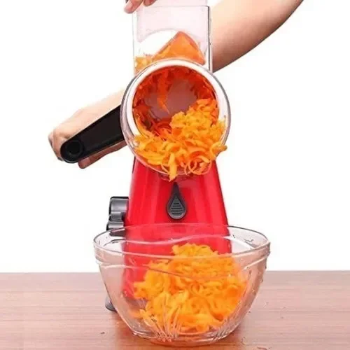 Cortador Ralador Manual 3 Em 1 Multiuso Portátil Fatiador De Legumes E Verduras Fratelli - 10