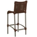Ver imagem 5 de 6 Banquetas Haiti em Corda Náutica Alumínio Balcão Edícula Cozinha Trama Original