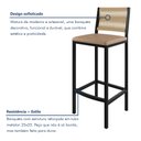 Ver imagem 6 de Banqueta Assento Estofado para Cozinha Barcelona