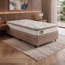 Ver imagem 2 de Cama Box Solteiro Molas Ensacadas D33 Double Face 88x188x65cm Hellen - Suporta até 120 kg