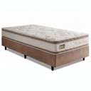Ver imagem 1 de Cama Box Solteiro Molas Ensacadas D33 Double Face 88x188x65cm Hellen - Suporta até 120 kg
