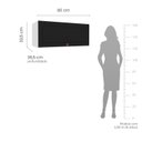 Ver imagem 4 de Armário Aéreo 1 Porta Basculante Pérola Yescasa