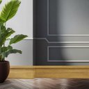 Ver imagem 2 de Kit com 15 Barras Rodapé Mdf 15mmx7cm 702 Moldufama Metro Linear 36m