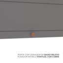 Ver imagem 6 de Armário Aéreo 1 Porta Basculante Pérola Yescasa