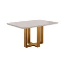 Ver imagem 4 de Conjunto Sala de Jantar Mesa e 4 Cadeiras Berlim Bege