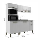 Ver imagem 3 de Cozinha Alana 3 Pecas Torre Quente 183cm x 193cm x 53cm Branco