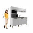 Ver imagem 4 de Cozinha Alana 3 Pecas Torre Quente 183cm x 193cm x 53cm Branco