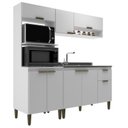 Ver imagem 2 de Cozinha Alana 3 Pecas Torre Quente 183cm x 193cm x 53cm Branco