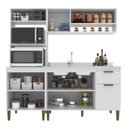 Ver imagem 5 de Cozinha Alana 3 Pecas Torre Quente 183cm x 193cm x 53cm Branco