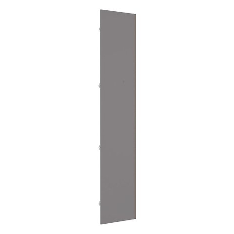 Porta para Closet Individual 50cm com Puxador Perfil Champagne Luciane Móveis