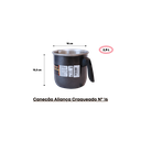 Ver imagem 5 de Canecão Aliança Colorido Nº 16 Rizzolar - Praticidade e Elegância em Sua Cozinha Cinza