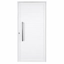 Ver imagem 1 de Porta de Giro Alumínio Branco Lambril c/Puxador 60cm Maxx - 210x80 - Direita