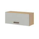 Ver imagem 7 de Lavanderia Modulada 3 Peças, 1 Armário Alto, 1 Aéreo de 70cm e Balcão de 70cm Essência 100% MDF Bege/Freijó