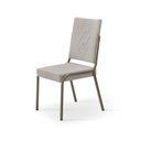 Ver imagem 7 de Conjunto Sala de Jantar Mesa em MDF com Vidro 4 Cadeiras Moscou Marrom/Fendi/Off White