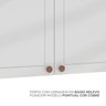 Armário Aéreo 2 Portas 80 Cm Pérola Yescasa - 6