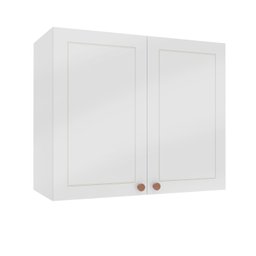Armário Aéreo 2 Portas 80 Cm Pérola Yescasa - 4