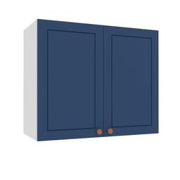Armário Aéreo 2 Portas 80 Cm Pérola Yescasa - 4