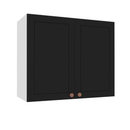 Armário Aéreo 2 Portas 80 Cm Pérola Yescasa - 4