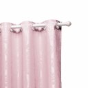 Ver imagem 3 de Cortina Jacquard 3,0 X 2,7m Sala Quarto Rosa Lilly Home Enxovais