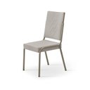 Ver imagem 7 de Conjunto Sala de Jantar Mesa em MDF com Vidro com 4 Cadeiras Moscou Bege/Champagne/Marrom/Off White