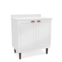 Ver imagem 3 de Balcão para Cozinha 2 Portas 80 Cm Pérola Yescasa